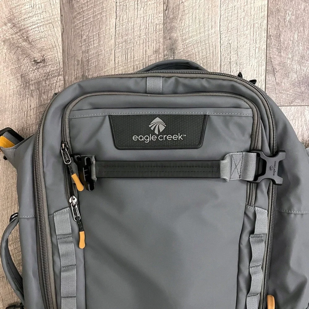 Eagle Creek Wayfinder Backpack 40L Graphite Gray Travel Laptop Daypack EC0A3ML2